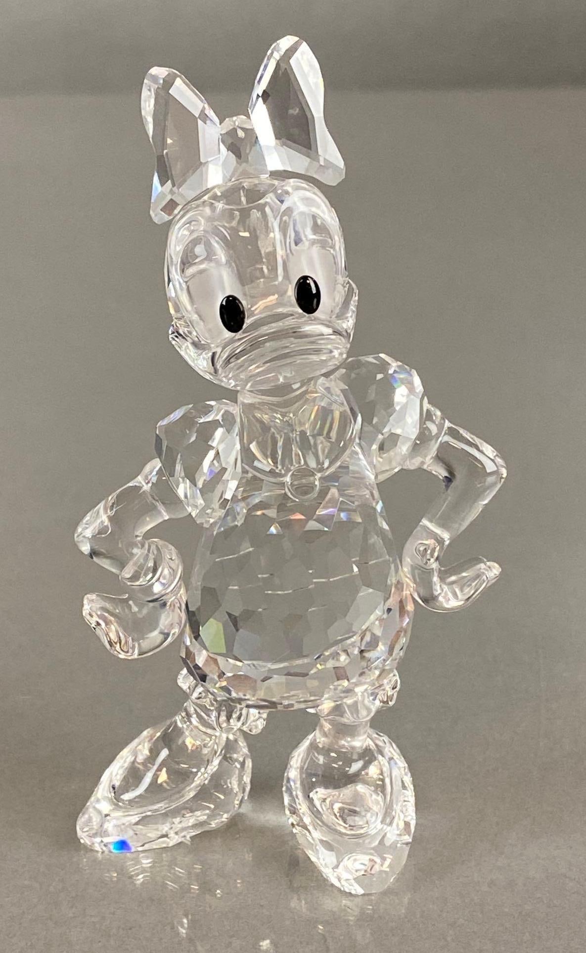 Swarovski Crystal Disney Daisy Duck with Box (1 of 9)