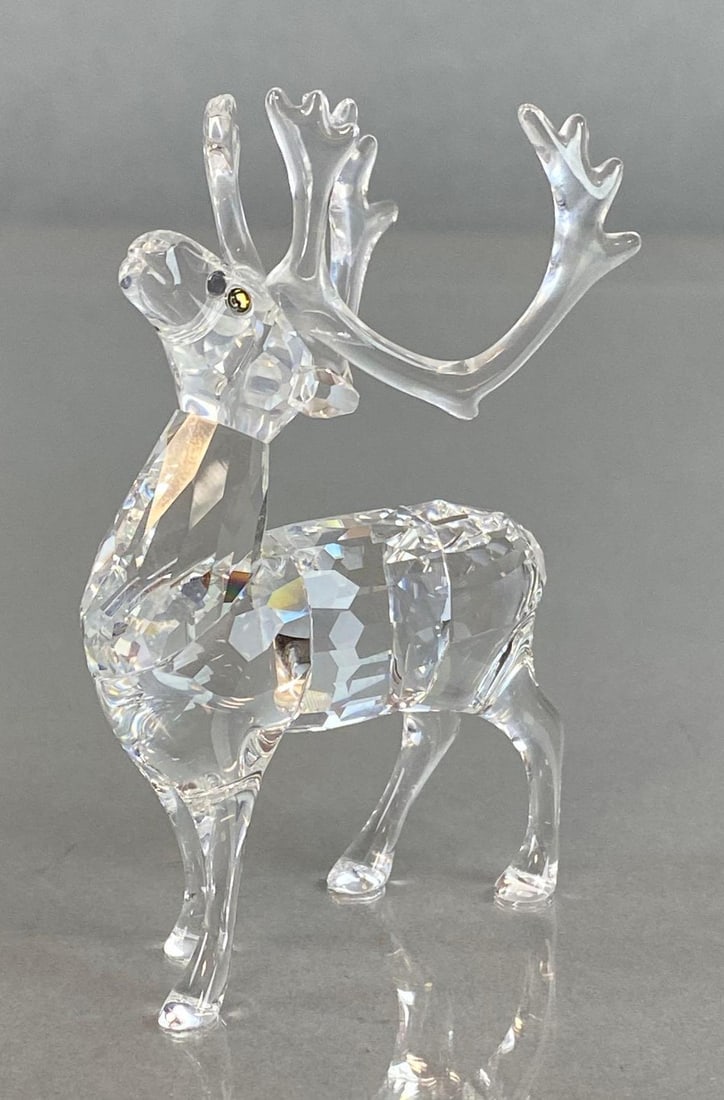 Swarovski Crystal Reindeer with Box (1 of 9)