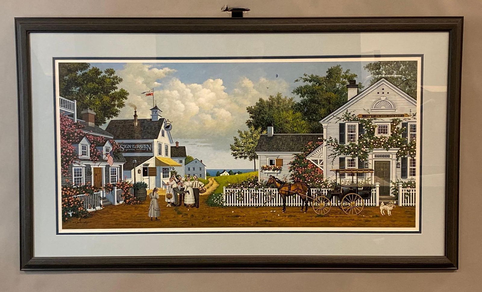 1989 Charles Wysocki Fun Lovin Silly Folks Lithograph Print (1 of 5)