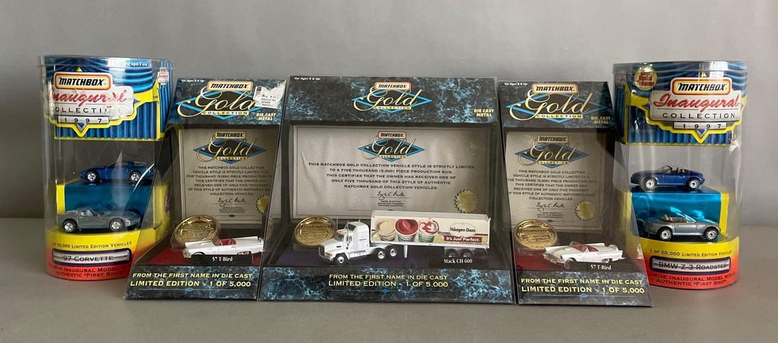 Group of 3 Matchbox Gold Collection Diecast Vehicles and More (1 of 4)