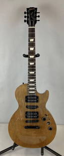 Gibson Les Paul Studio Lite M-III Electric Guitar: Working condition. Serial number 94017844. Includes soft Gibson gig bag. Some scratches and wear. Overall nice shape. Measures 39 x 13 inches with a 15 inch neck
