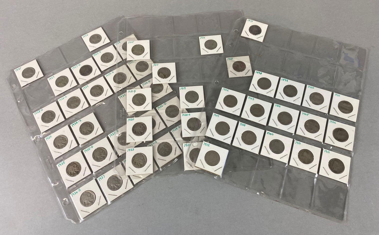 Collection of US Nickels 1874 - 1938 (1 of 4)