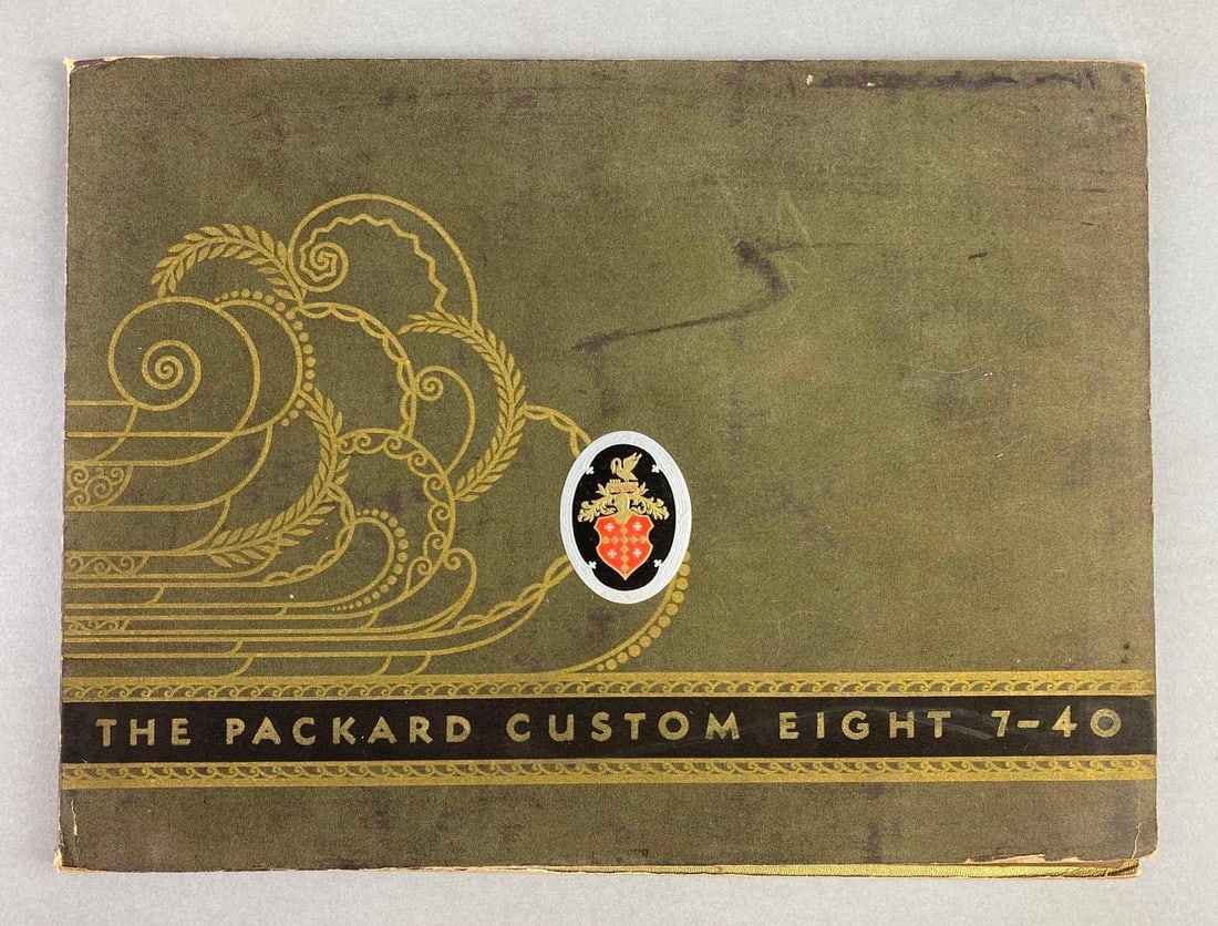 1930 Packard Custom Eight 7-40 Automobile Portfolio Catalog (1 of 9)