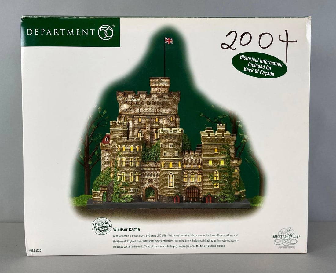 Department 56 Dickens Village Windsor Castle Auction