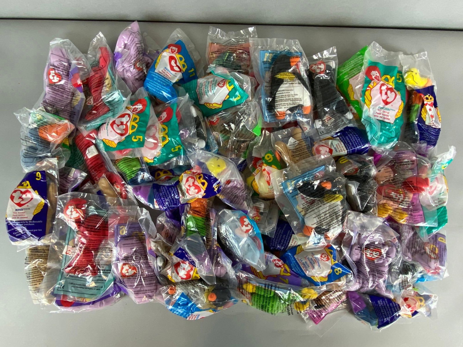 Group of 50+ McDonalds Ty Beanie Baby Happy Meal Toys (1 of 3)