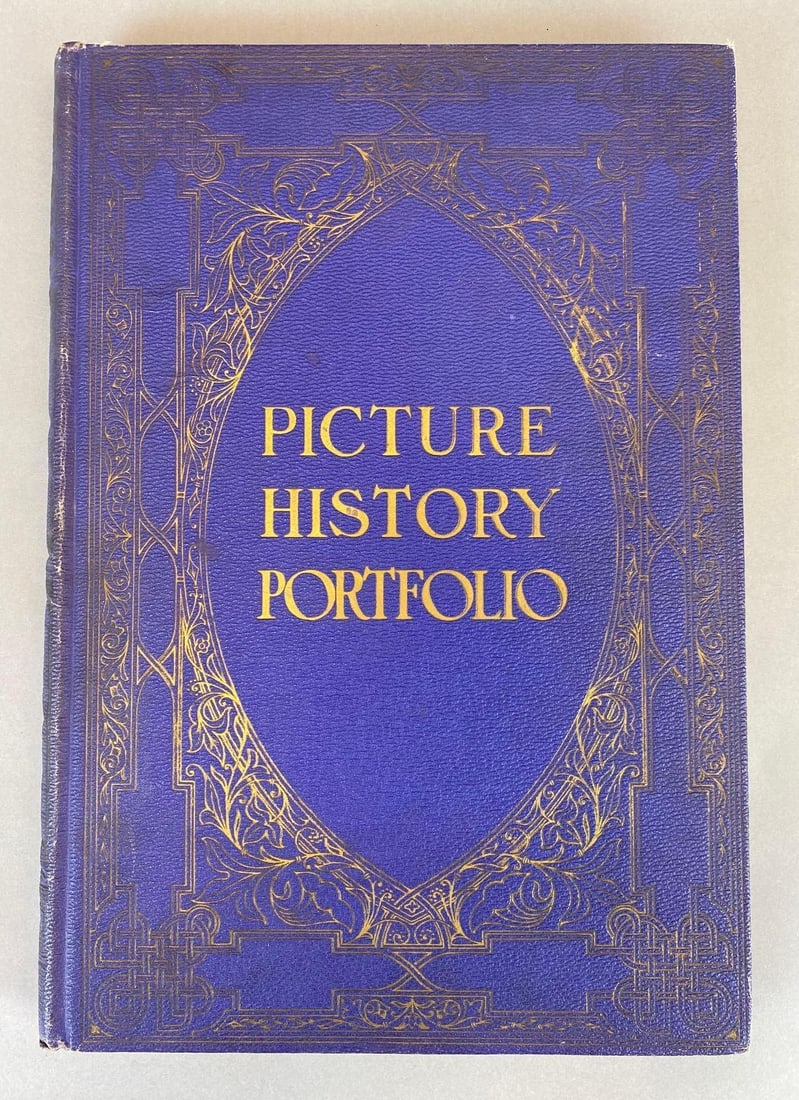 1923 Picture History Portfolio New York Times Hardcover Book (1 of 3)