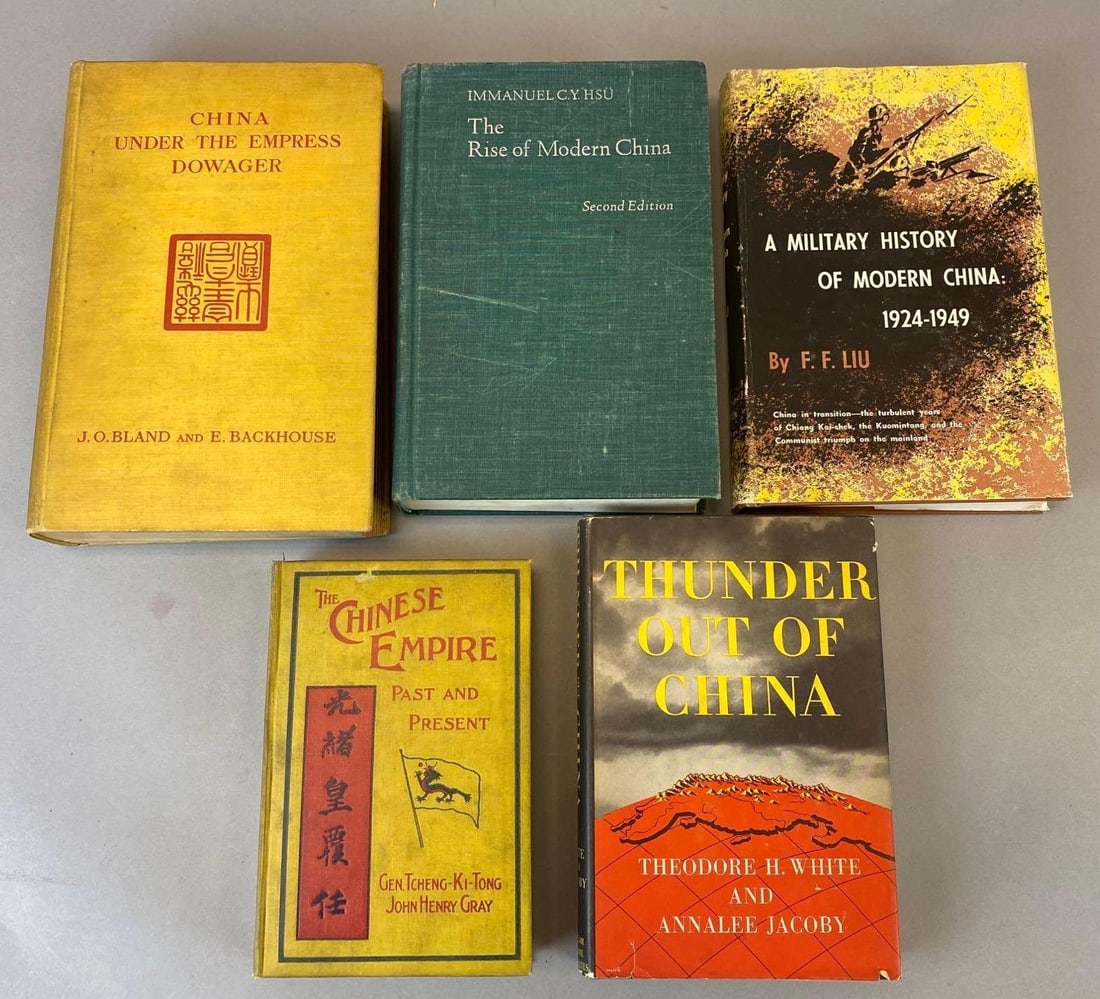 Group of 5 Hardcovers Books on Ancient and Modern China (1 of 4)