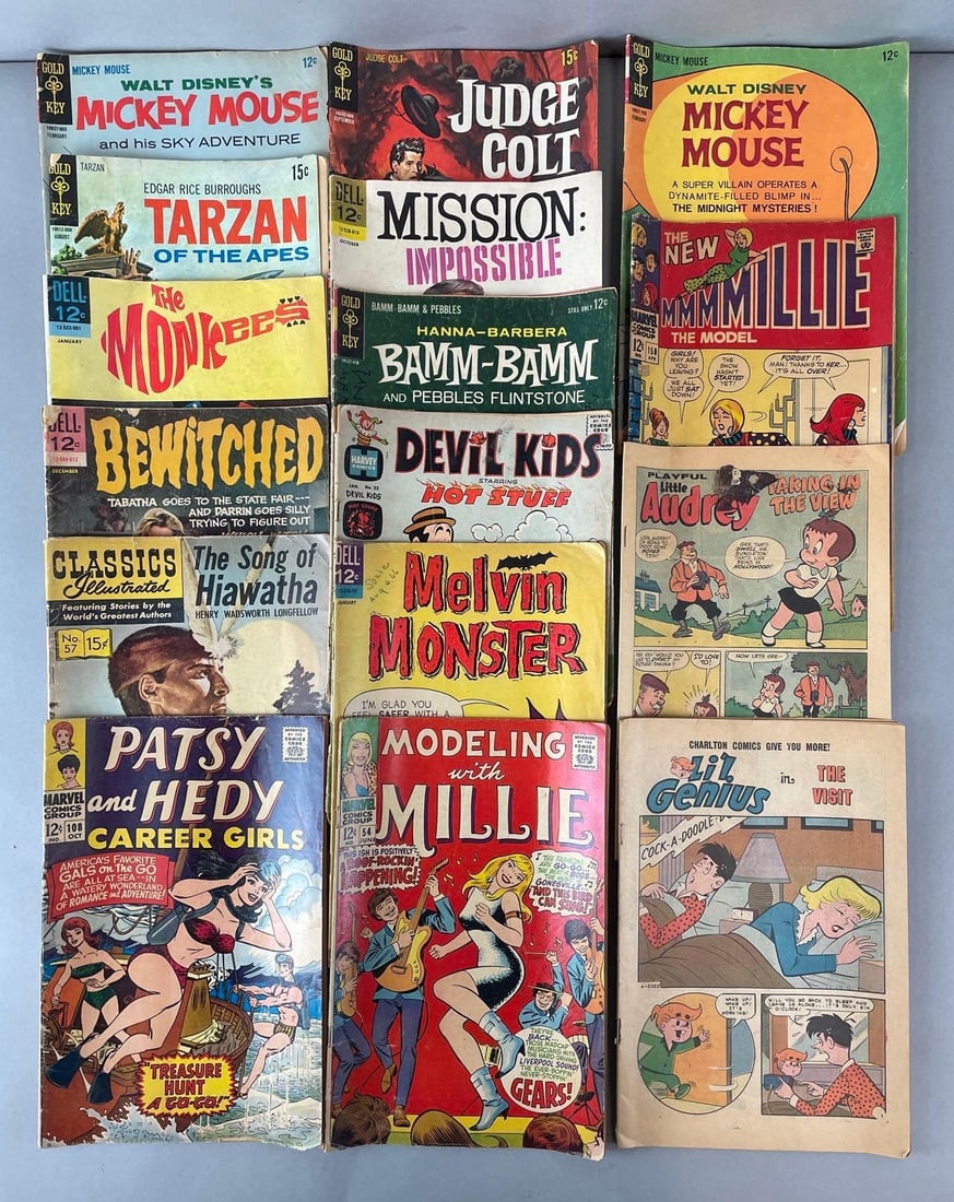 Group of 15+ Marvel / Gold Key /  Dell Comic Books (1 of 3)