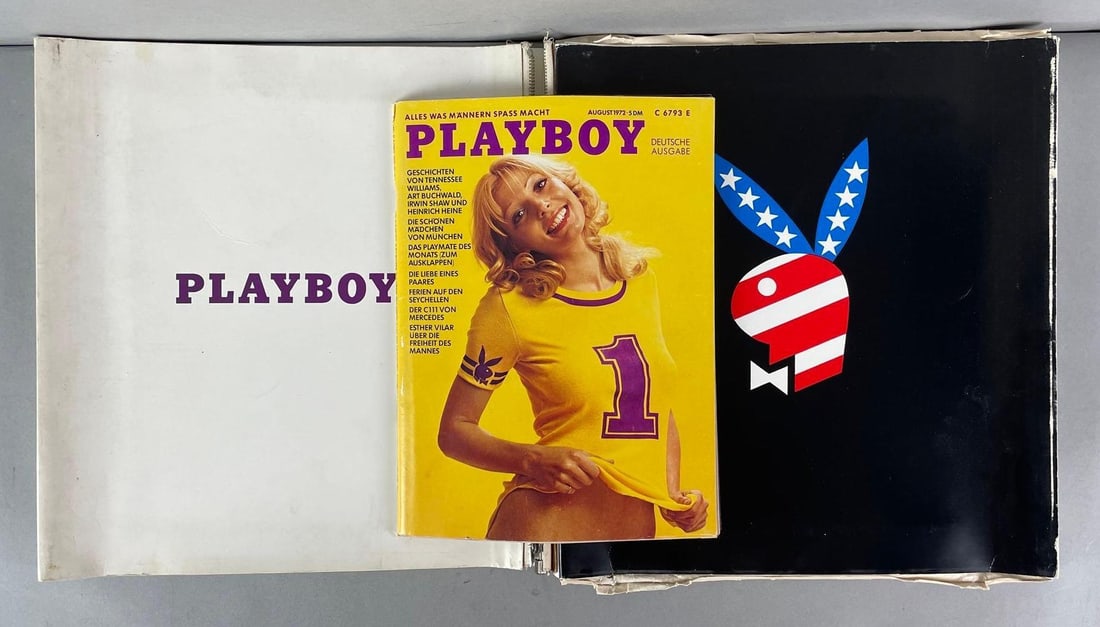 August 1972 German Playboy Magazine (1 of 4)
