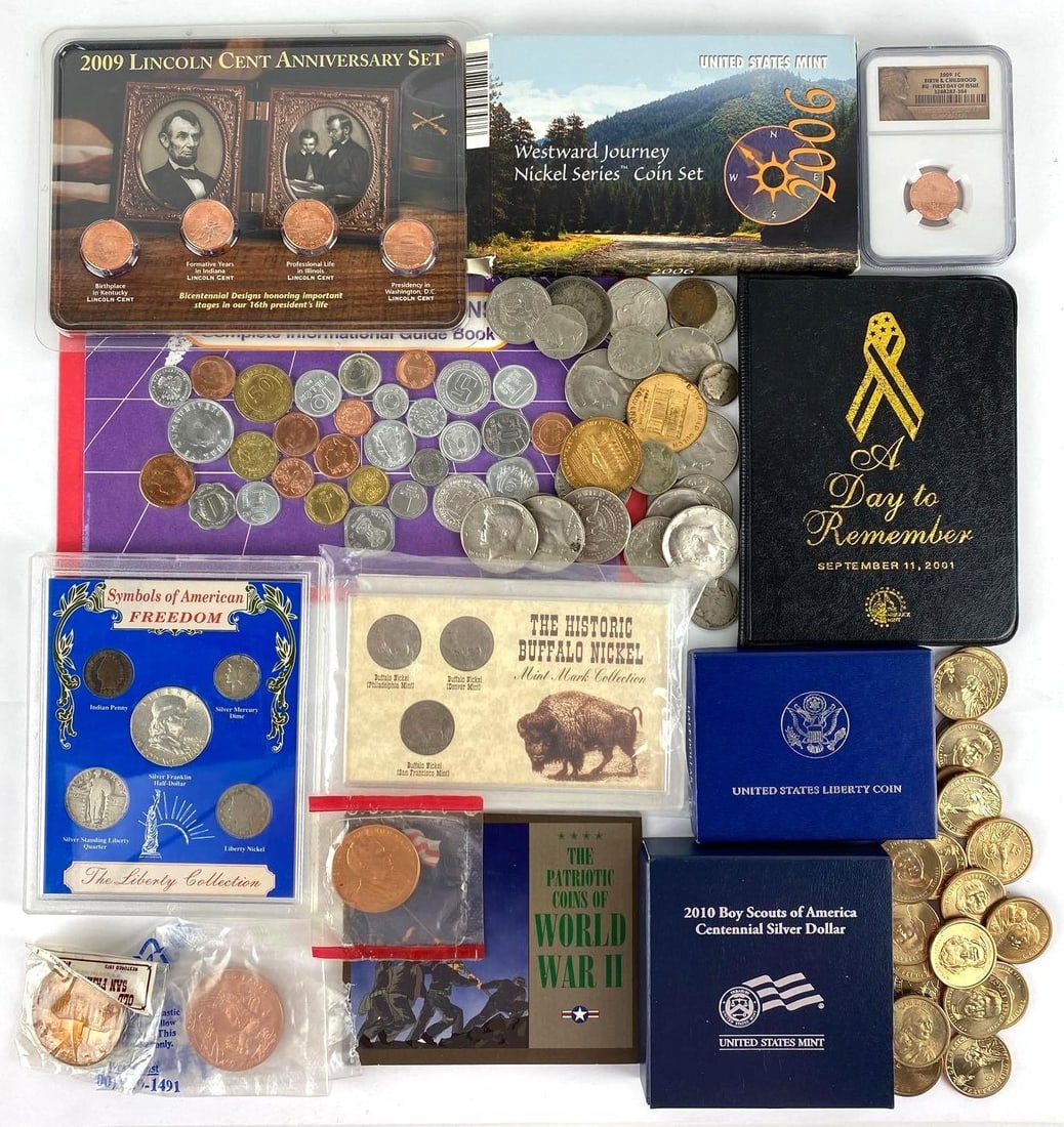 Group of Assorted US Coins and Sets (1 of 6)