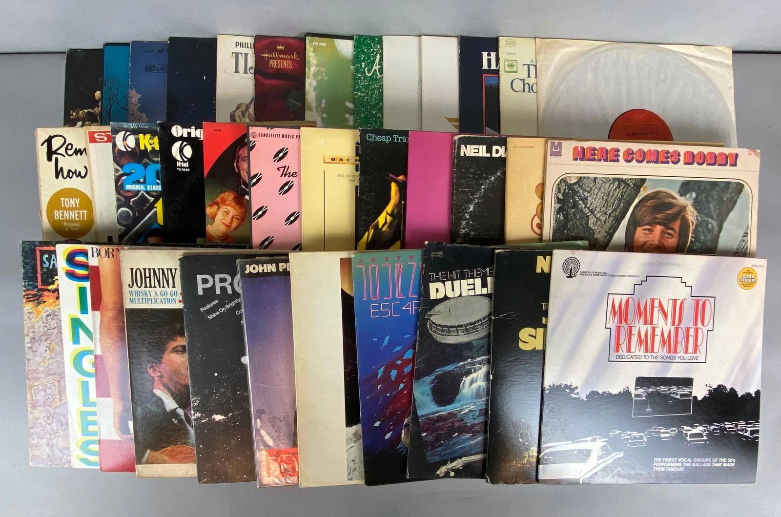 Group Of 40+ Vinyl Records Auction