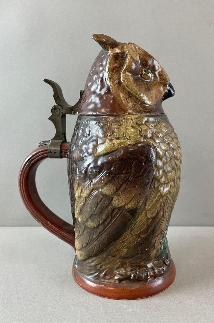 Vintage German Owl Beer Stein (1 of 7)