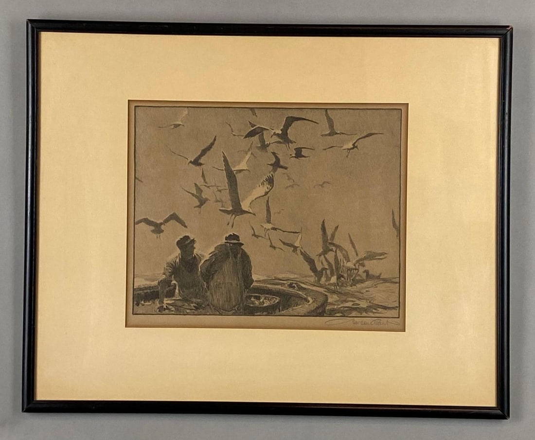 Gordon Grant Wings Limited Edition Lithograph (1 of 4)