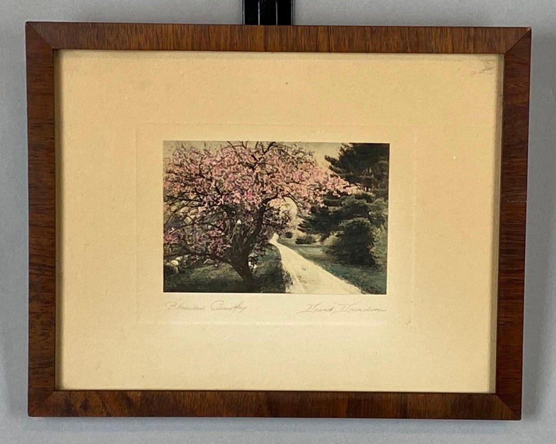 David Davidson Blossom Canopy Lithograph on Paper (1 of 5)