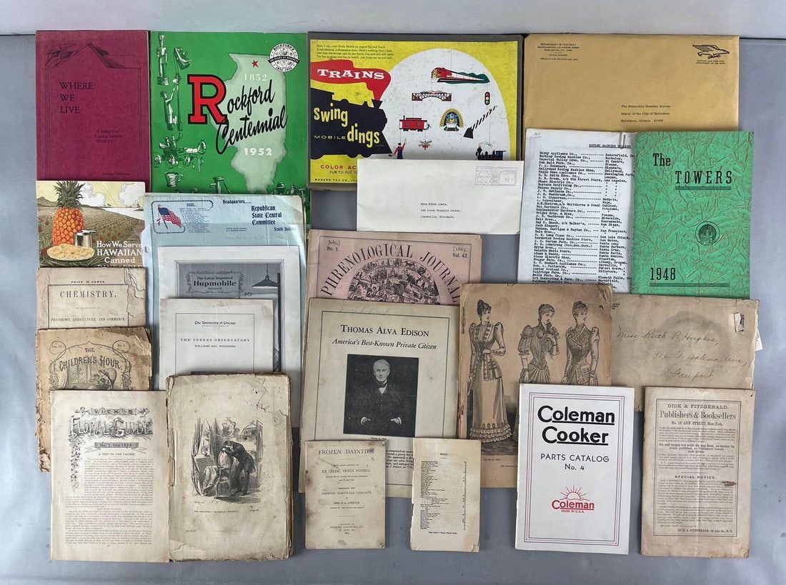 Group of Vintage Assorted Ephemera (1 of 3)