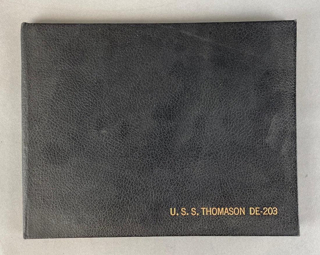 WW2 Era USS Thomason DE-203 Photo Album (1 of 8)