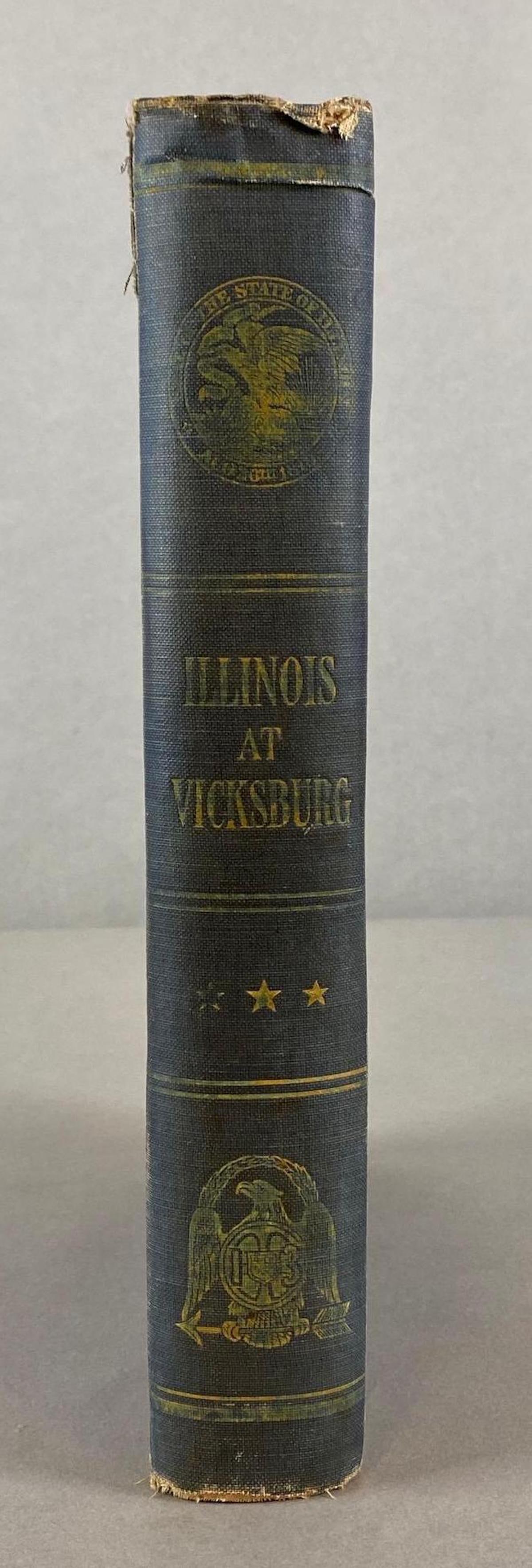Antique Illinois at Vicksburg Hardcover Book (1 of 12)
