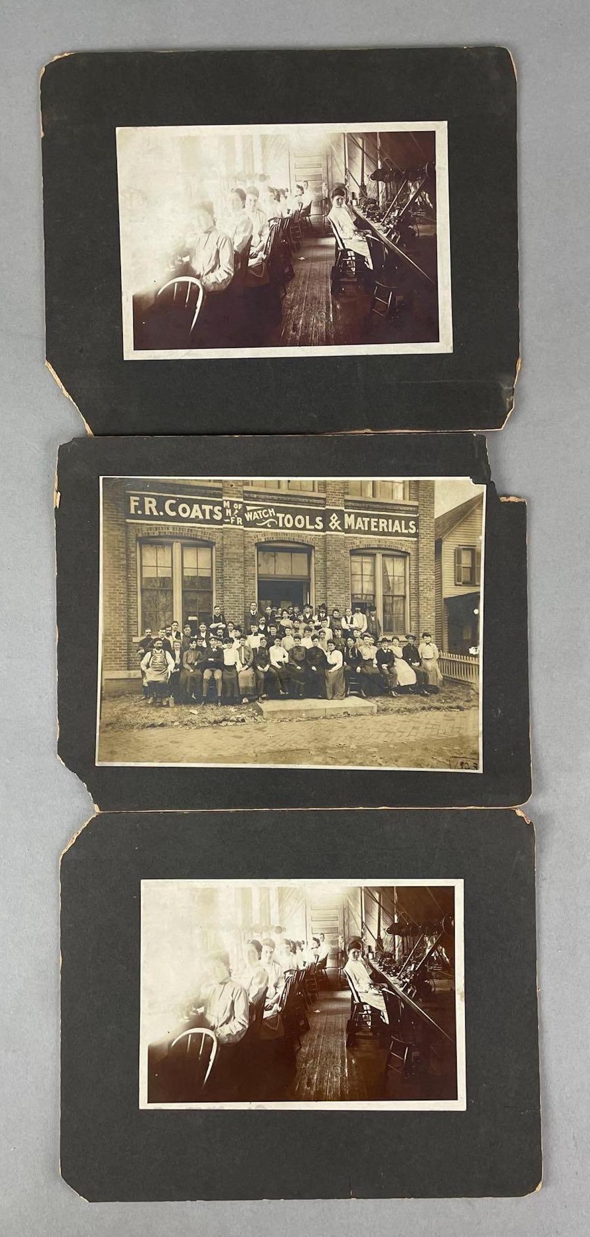 Group of 3 1903 F.R. Coats Watch Tools Photographs (1 of 4)