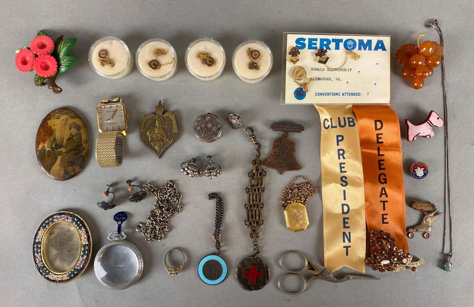 Group of 20+ Costume Jewelry Items and More (1 of 3)