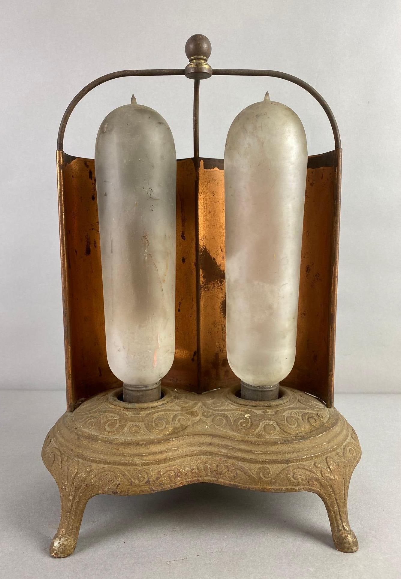 Vintage American Electric Cast Iron Copper Heater (1 of 7)