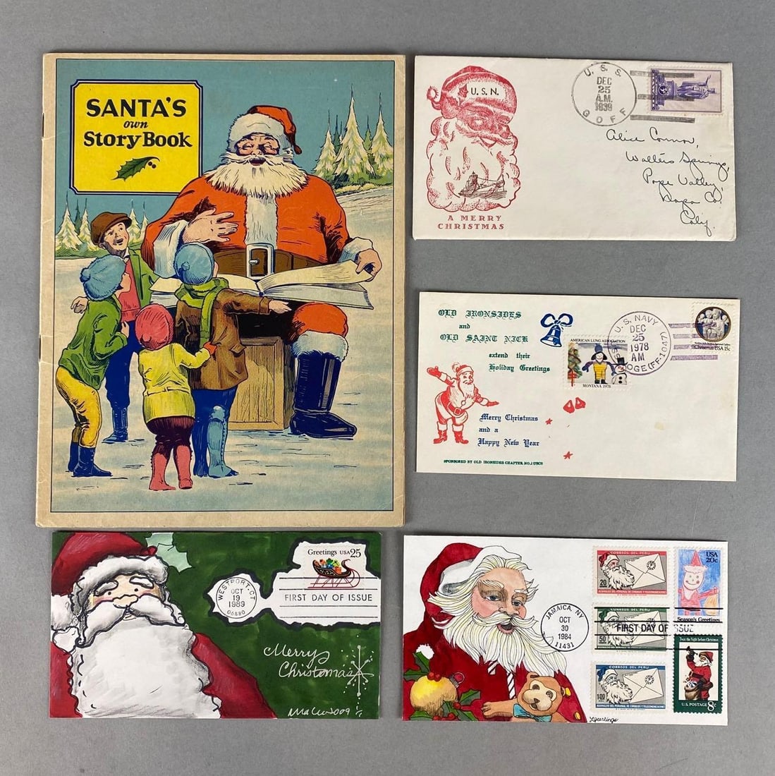 Group of 5 Christmas Ephemera (1 of 4)