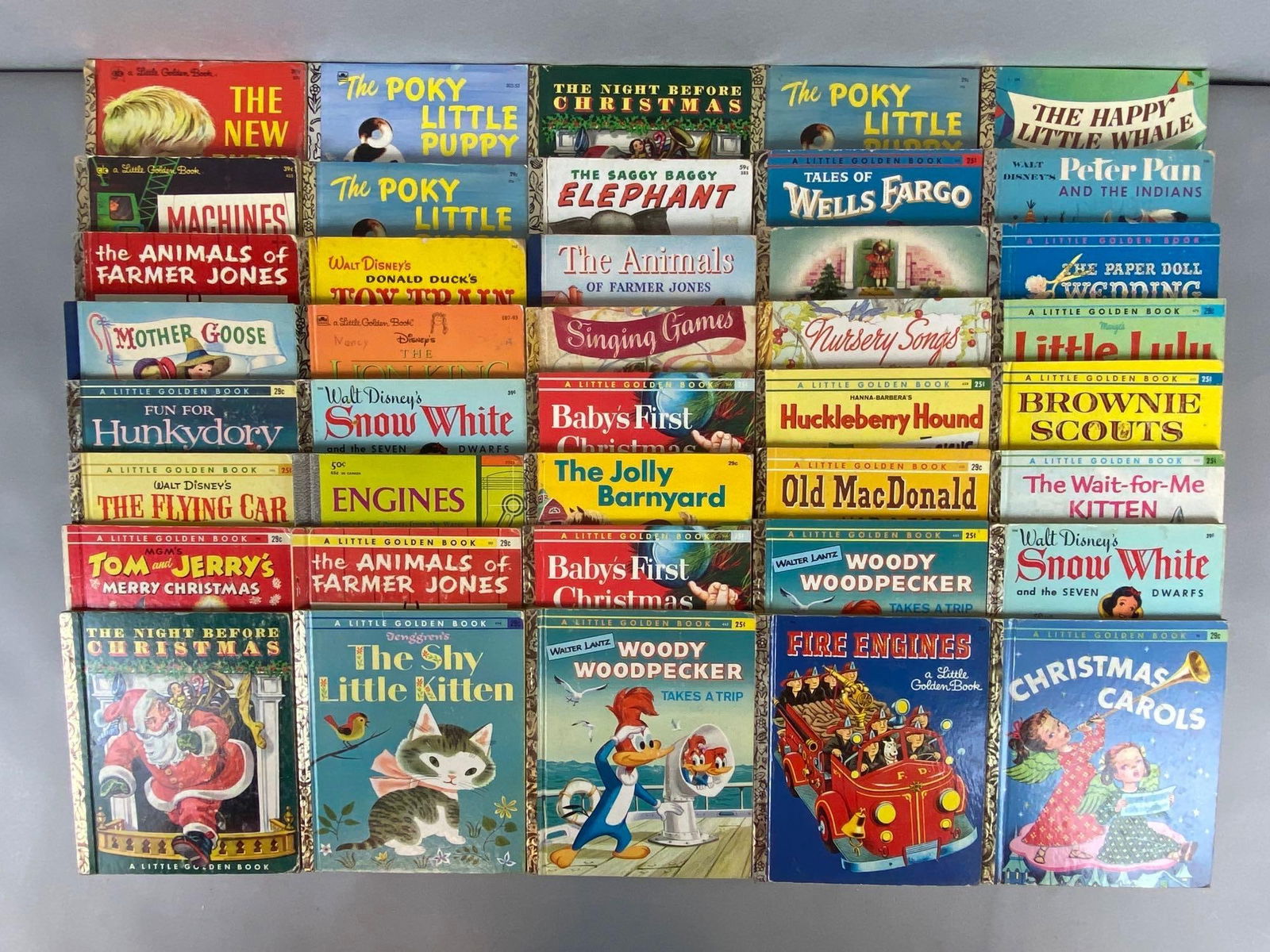 Group of 40 Little Golden Book Childrens Books (1 of 4)