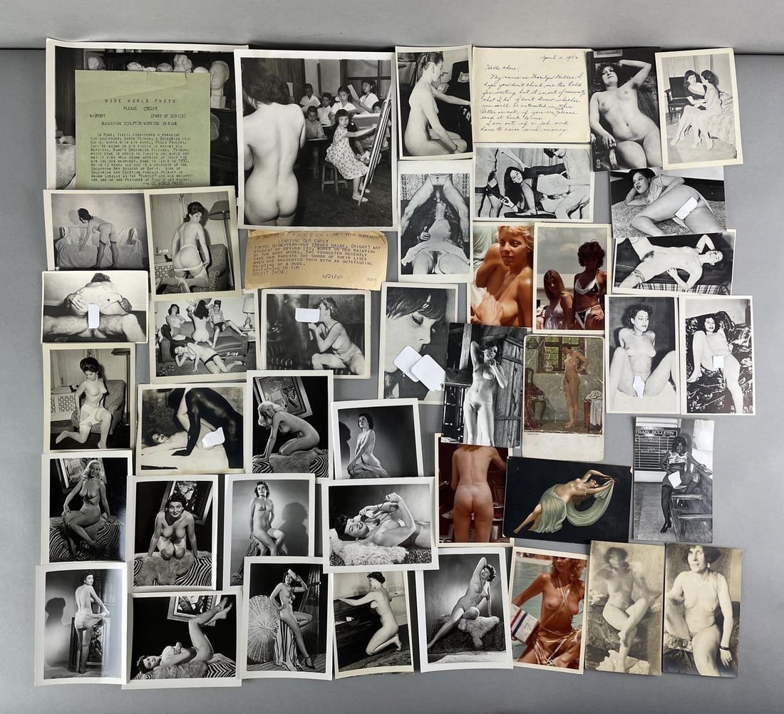 Group of 130+ Vintage Adult Photos and More (1 of 3)