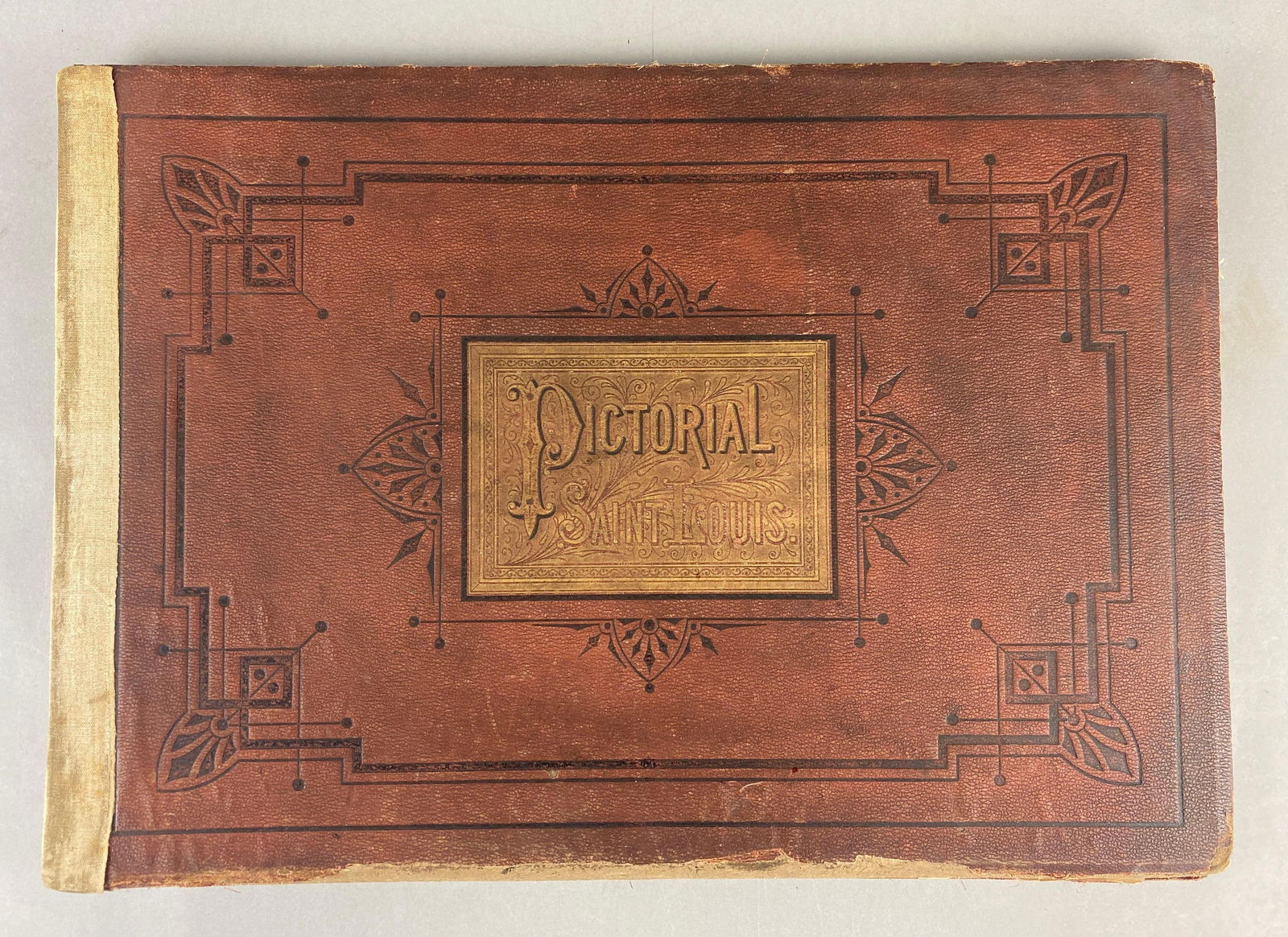 1876 Pictorial St Louis Hardcover Compton And Company Auction