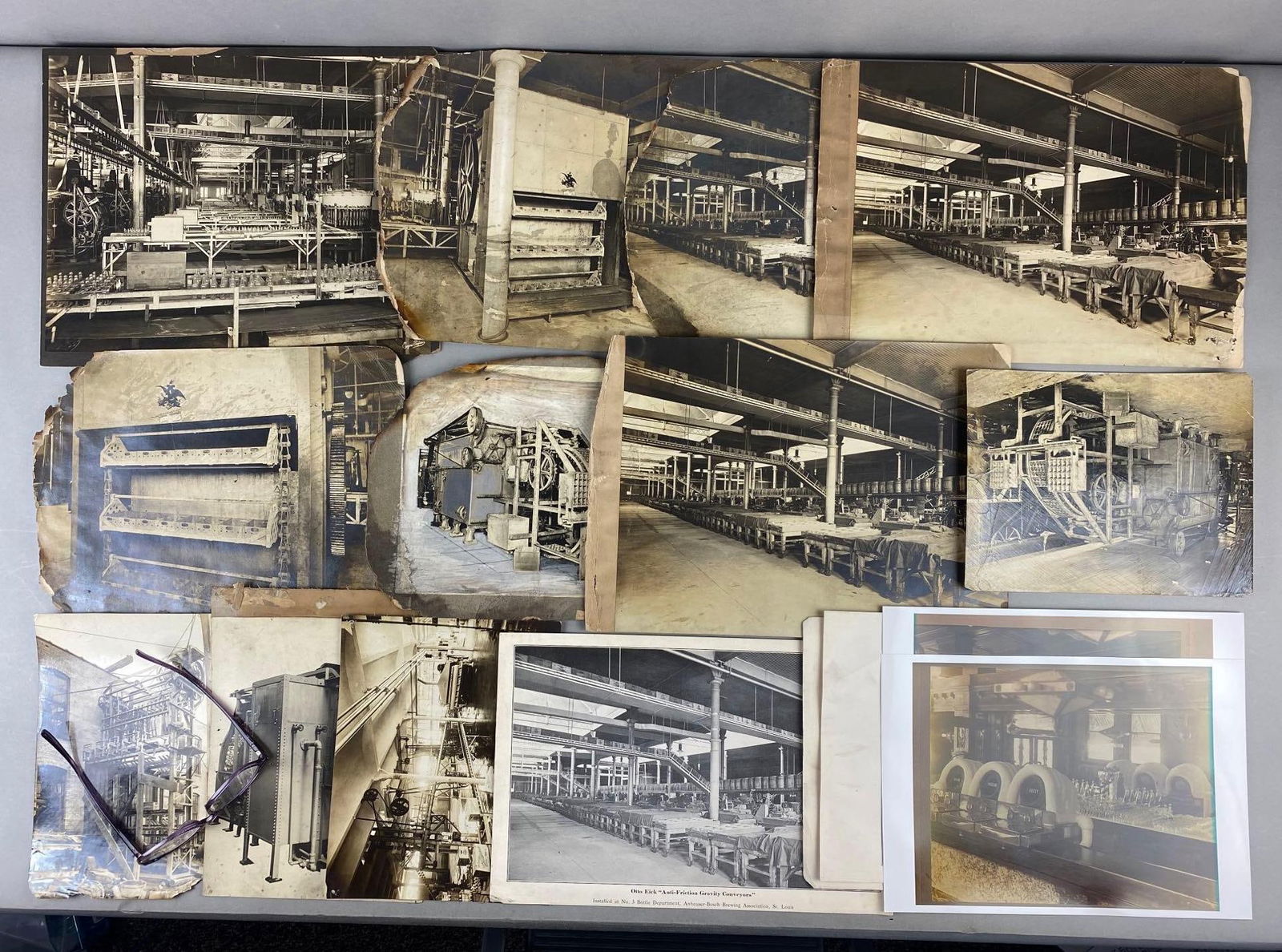 Vintage Group of Anheuser Busch Beer Production Plant Photos (1 of 8)