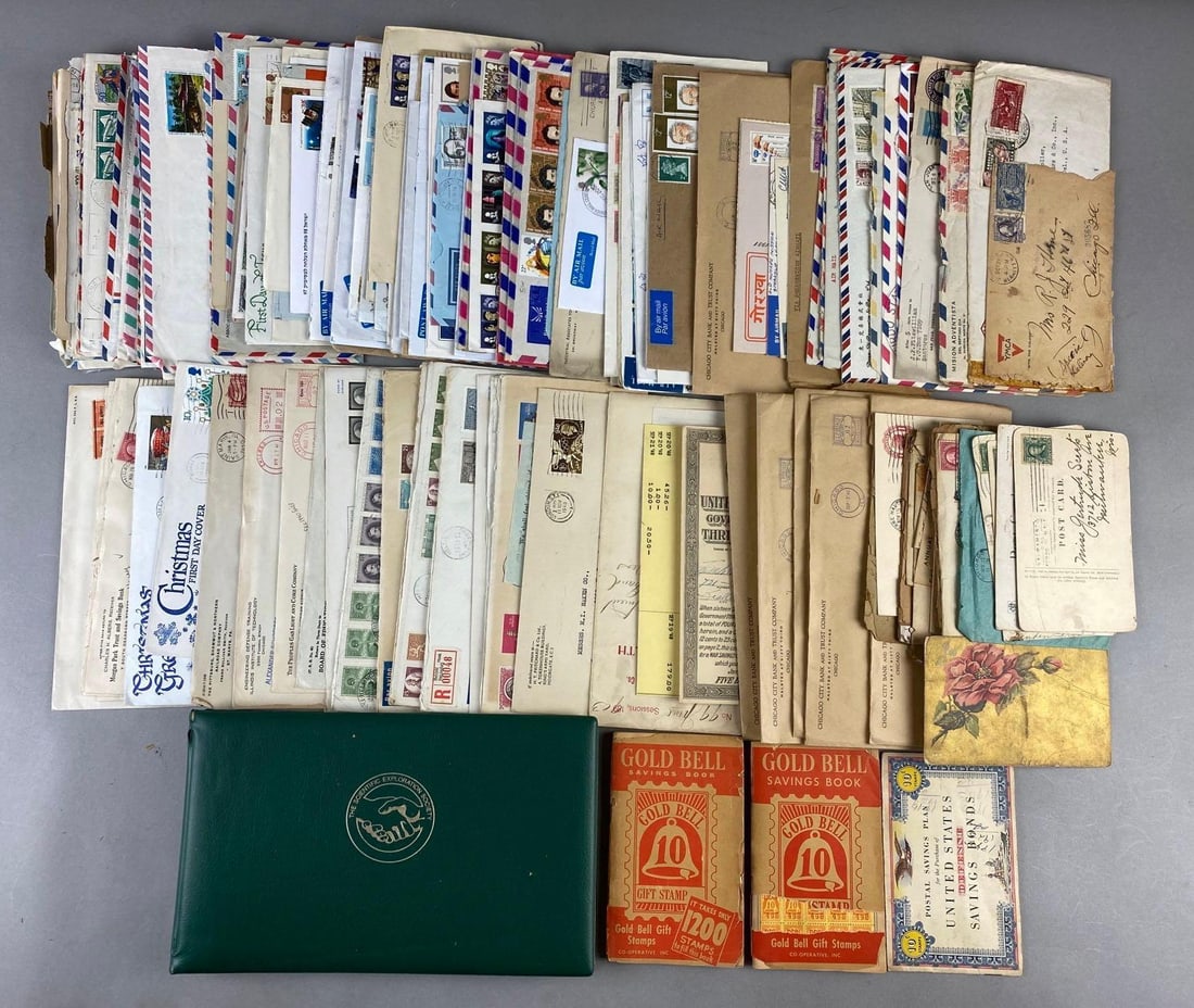 Group of Mostly Worldwide and US Stamped Covers (1 of 6)
