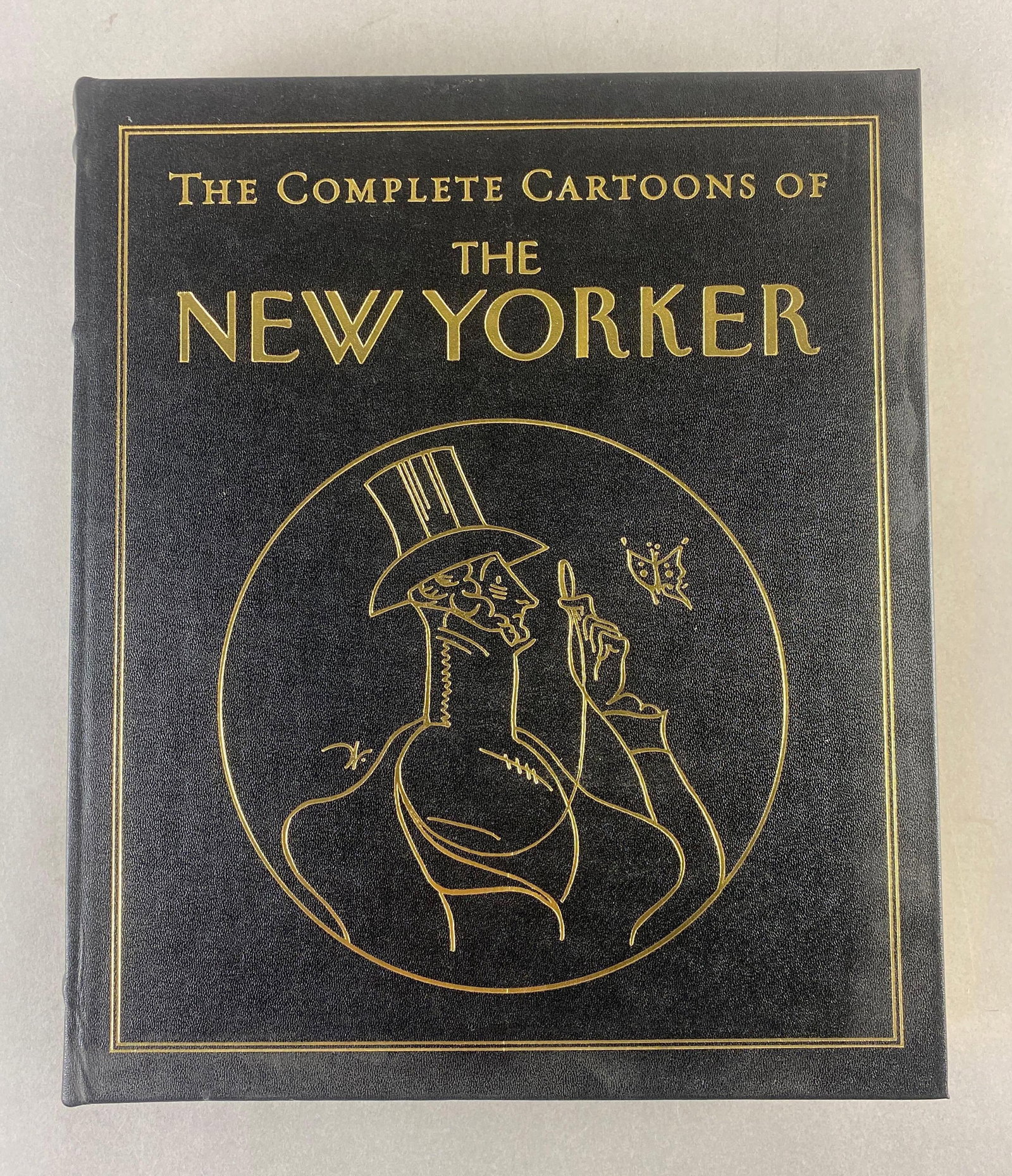 The Complete Cartoons of The New Yorker Easton Press Book: Sealed. Leather stamped in gilt with gilt edges.