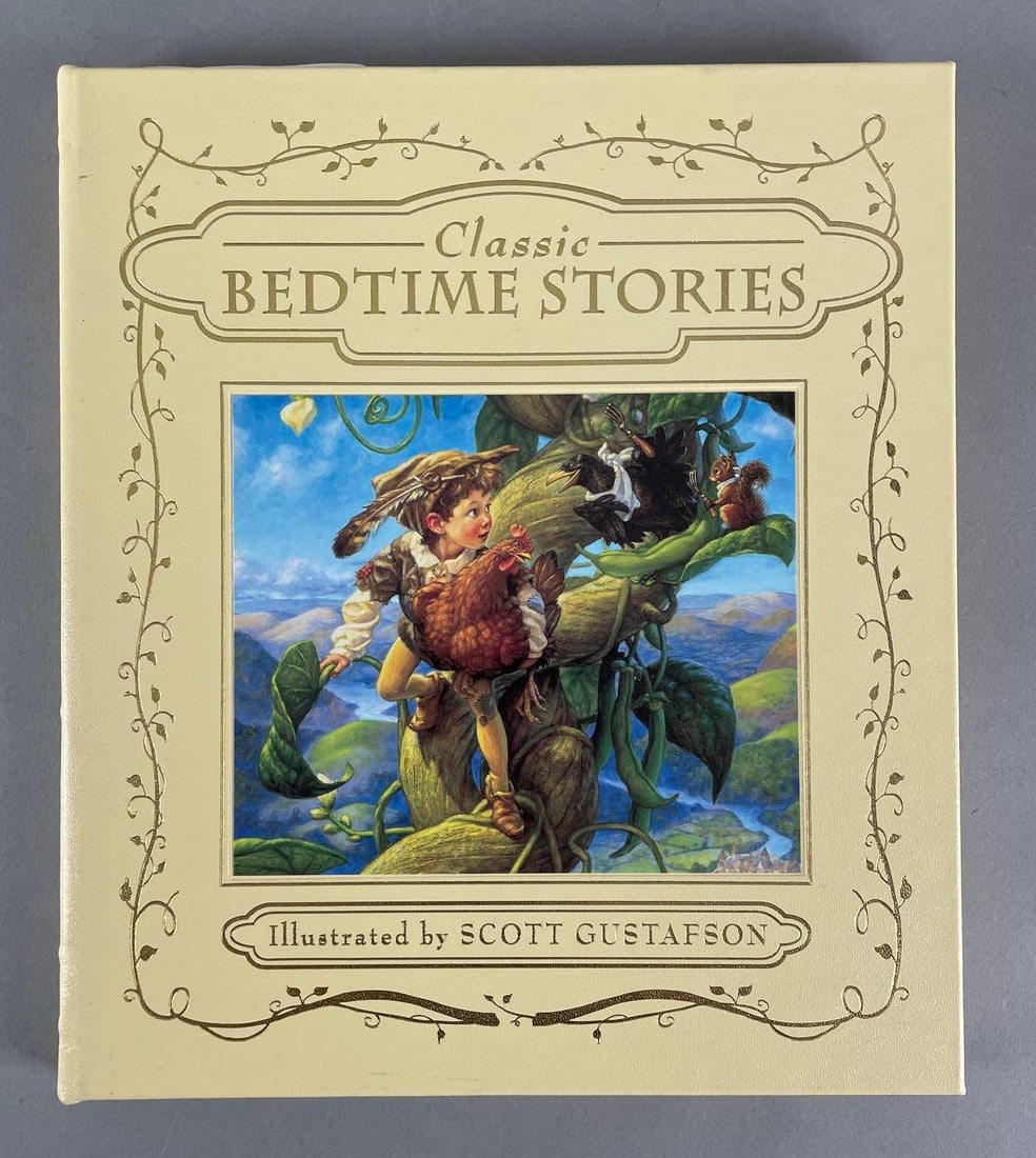 Scott Gustafson Signed Classic Bedtime Stories Easton Press Book (1 of 7)