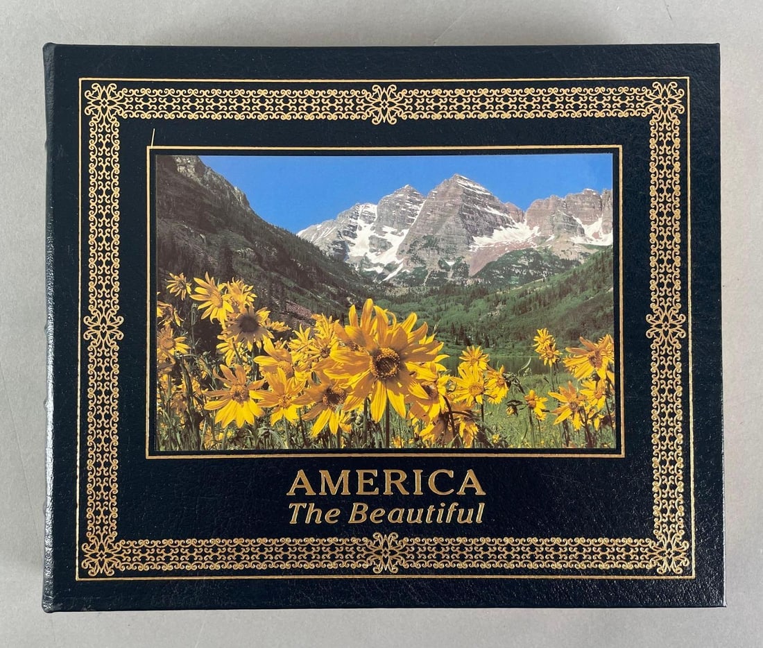 America the Beautiful by Robin Langley Sommer Easton Press Book: Gilded edges