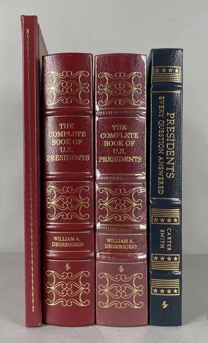 Group of 4 US Presidential Easton Press Books (1 of 5)