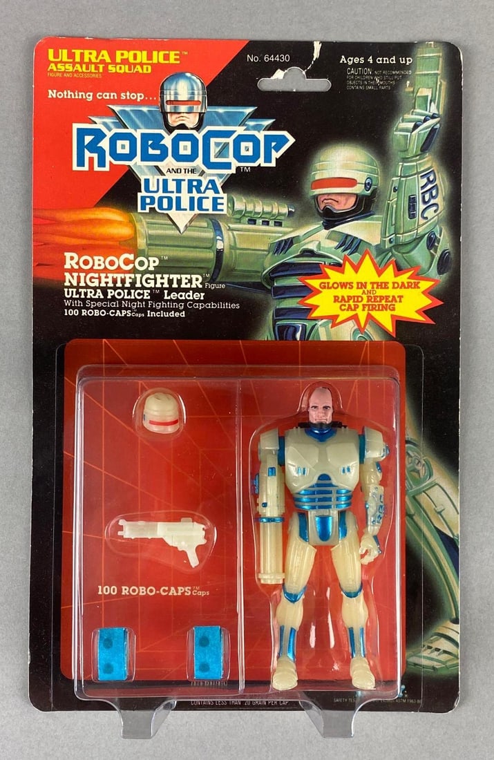 1989 Kenner Robocop Nightfighter Ultra Police Action Figure (1 of 2)