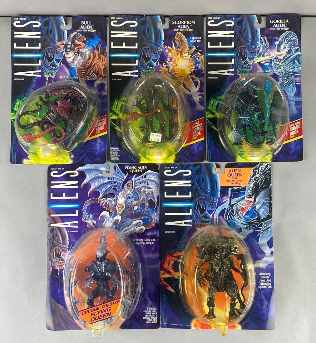 Group of 1992 Kenner Aliens Action Figures (1 of 4)