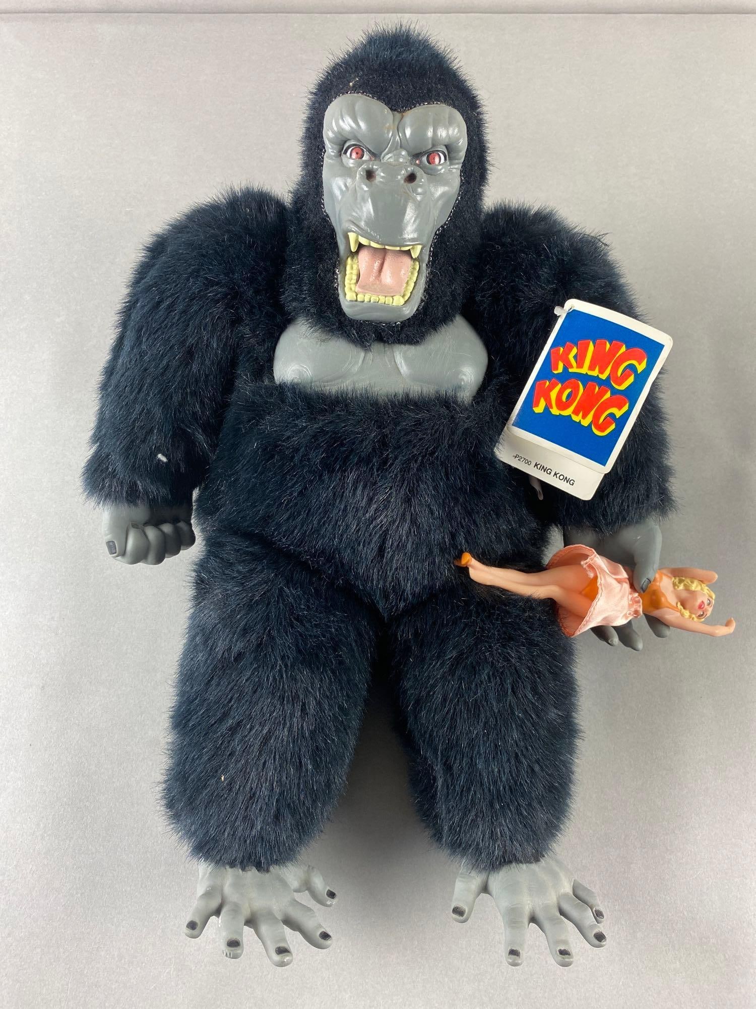1990 King Kong and Fay Wray Plush Toy Figure Set (1 of 6)