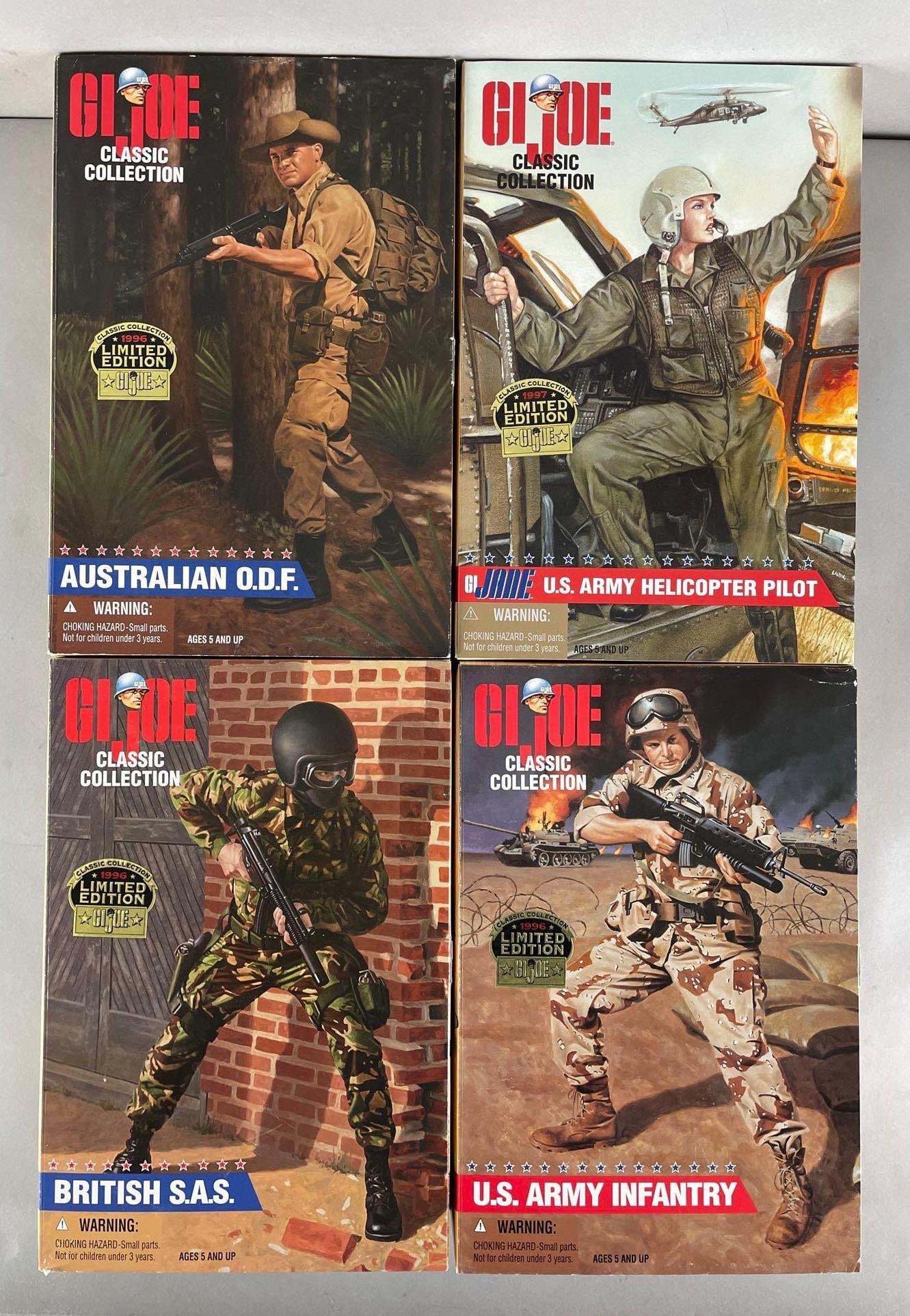 Group of 4 Hasbro G.I. Joe Classic Collection Action Figures (1 of 3)