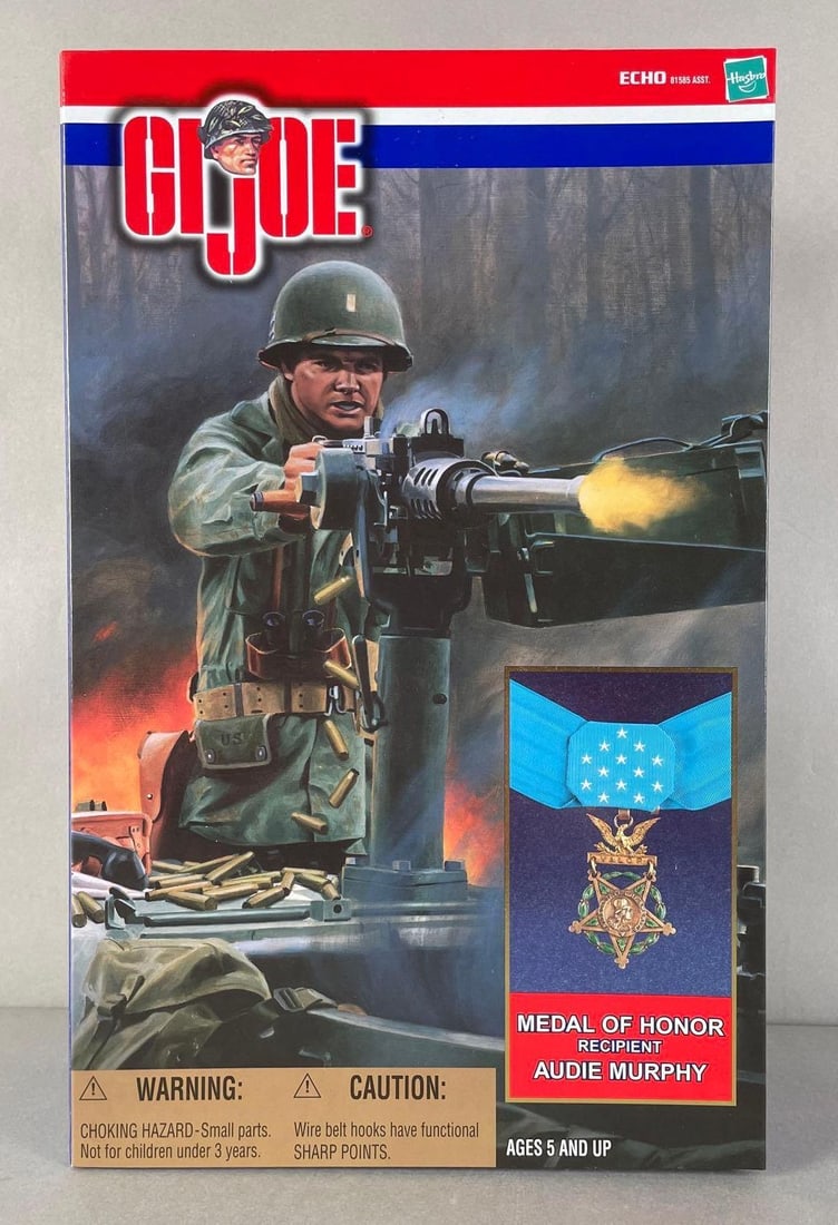 Hasbro G.I. Joe Medal of Honor Recipient Action Figure: Audie Murphy 12 inch, original packaging