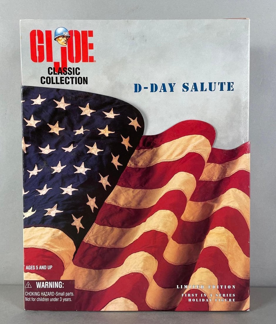 Hasbro G.I. Joe D-Day Salute Action Figure: Limited edition classic collection 12 inch, original packaging