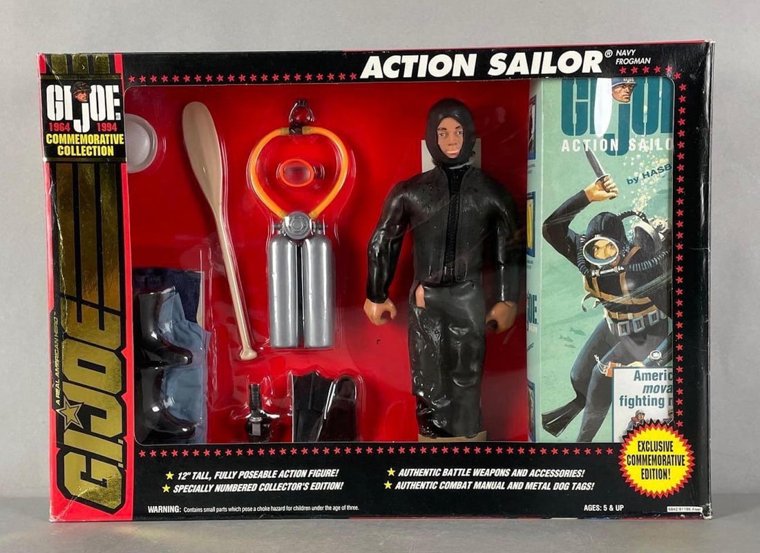 Hasbro G.I. Joe Action Sailor Navy Frogman Action Figure (1 of 2)