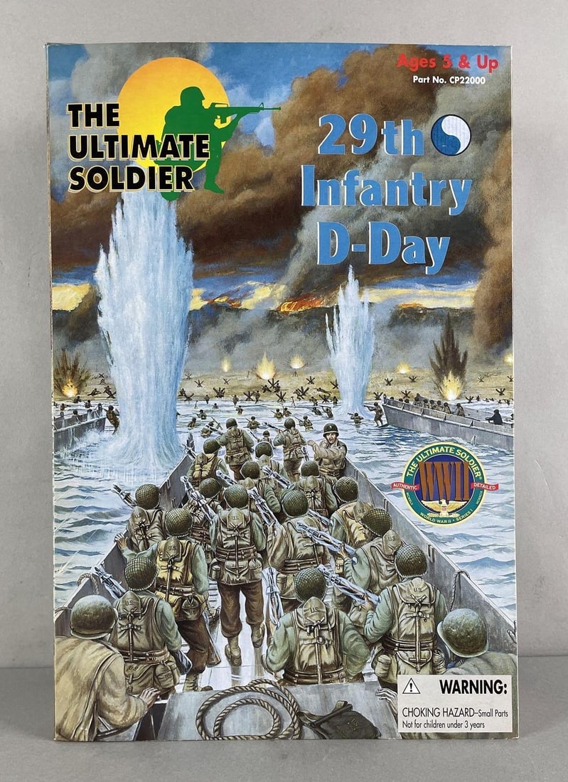 The Ultimate Soldier WW2 29th Infantry D-Day Action Figure (1 of 3)
