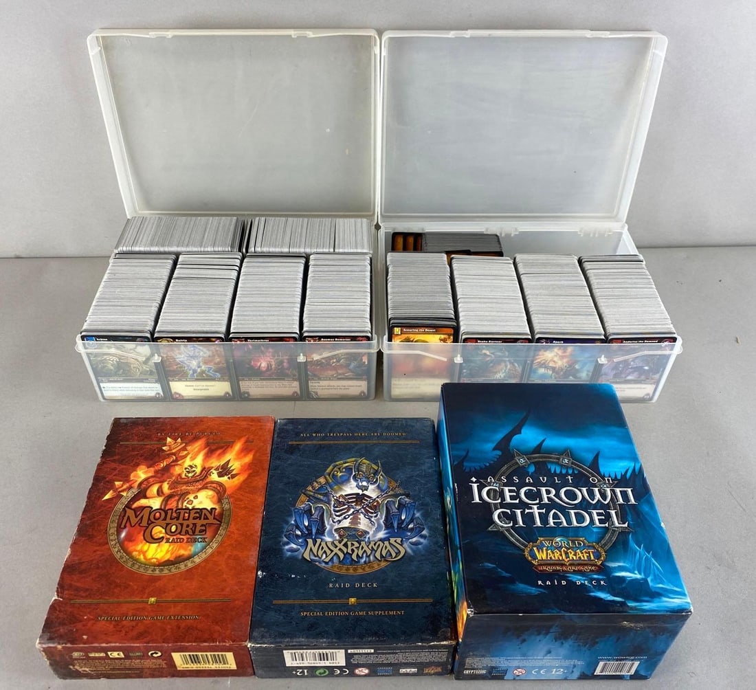 Large World of Warcraft Trading Card Collection and Special Edition Decks (1 of 5)
