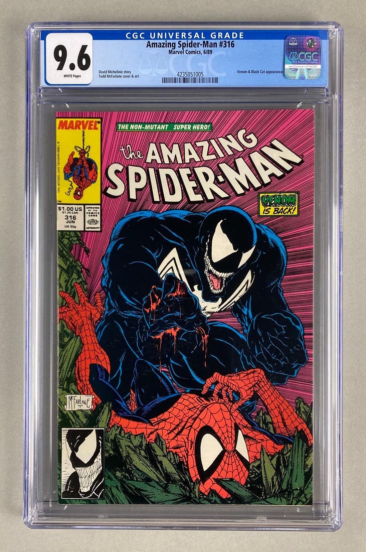 CGC Graded Marvel Comics Amazing Spider-Man No. 316 (1 of 7)
