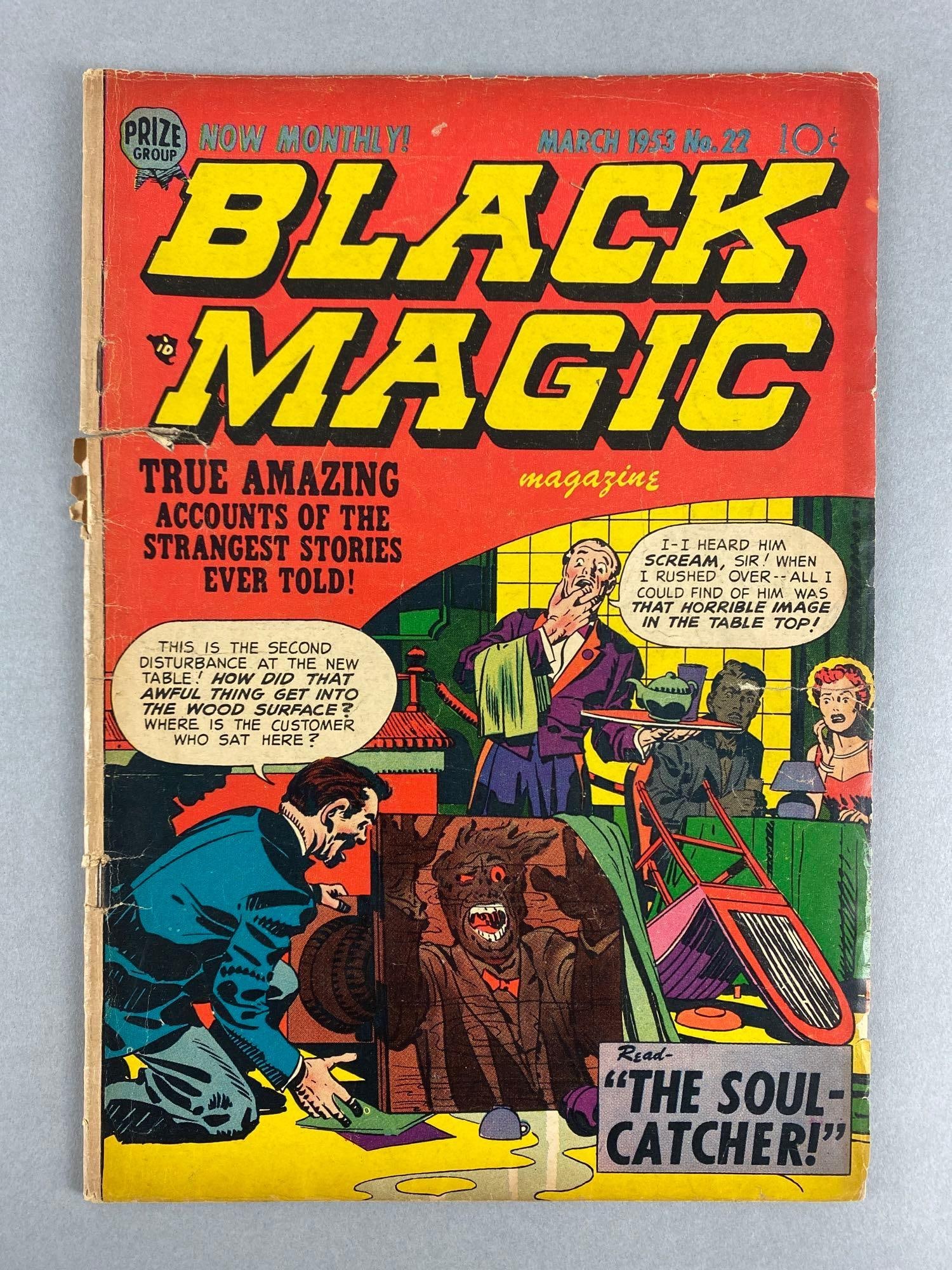 Prize Group Comics Black Magic No. 22 (1 of 9)