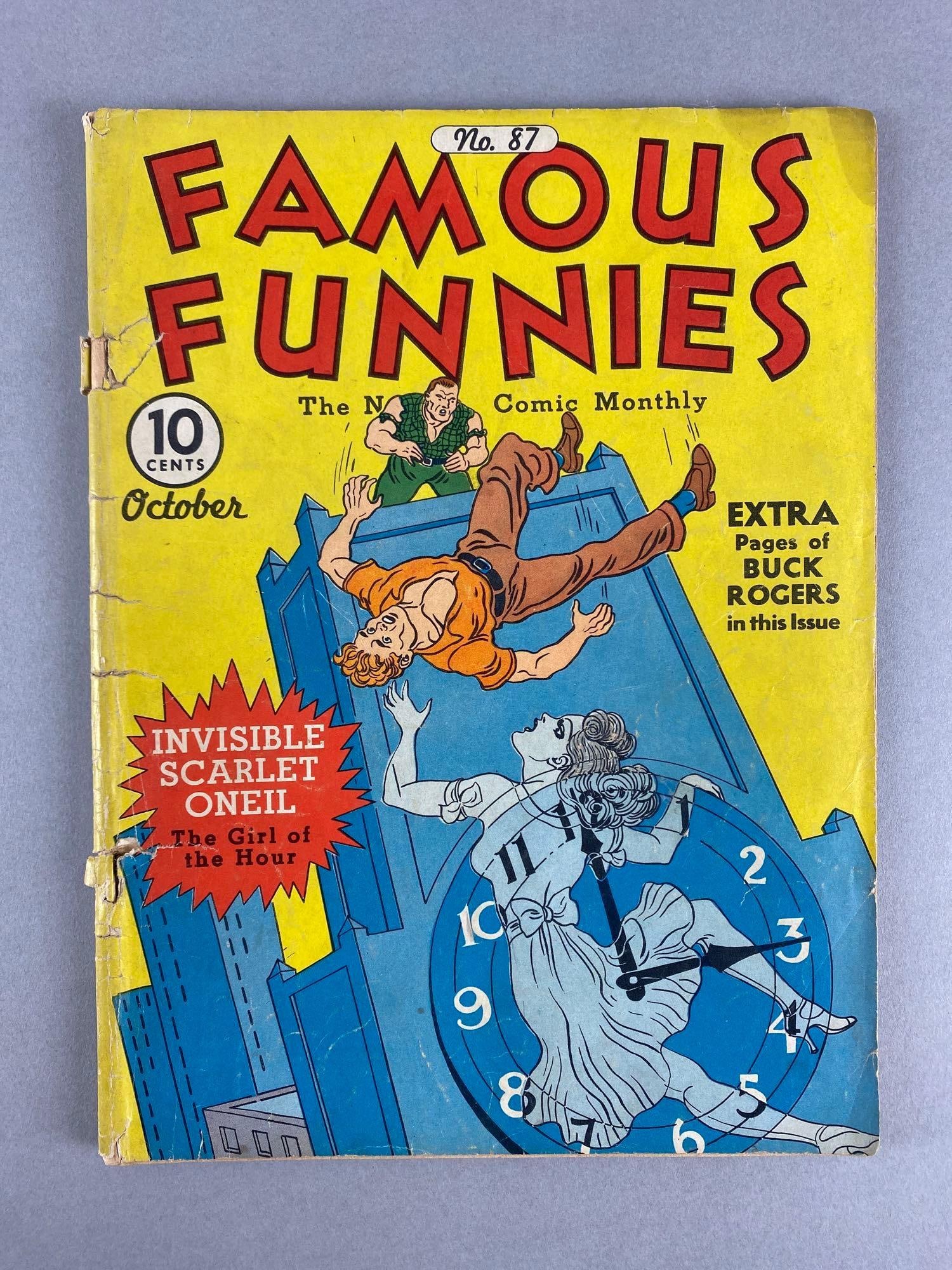 Famous Funnies Comics Famous Funnies No. 87 (1 of 9)