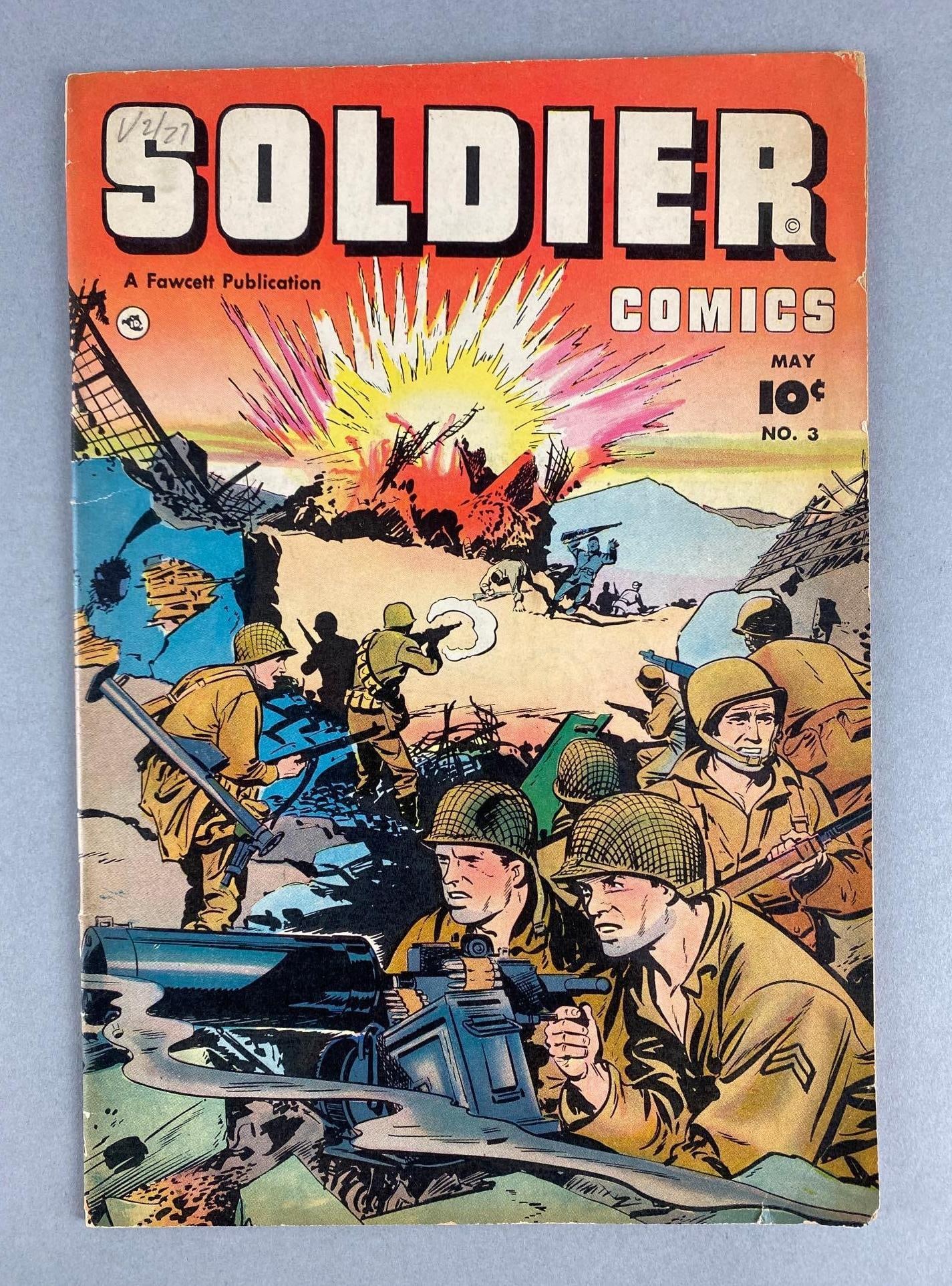 Fawcett Publications Soldier Comics No. 3 (1 of 8)