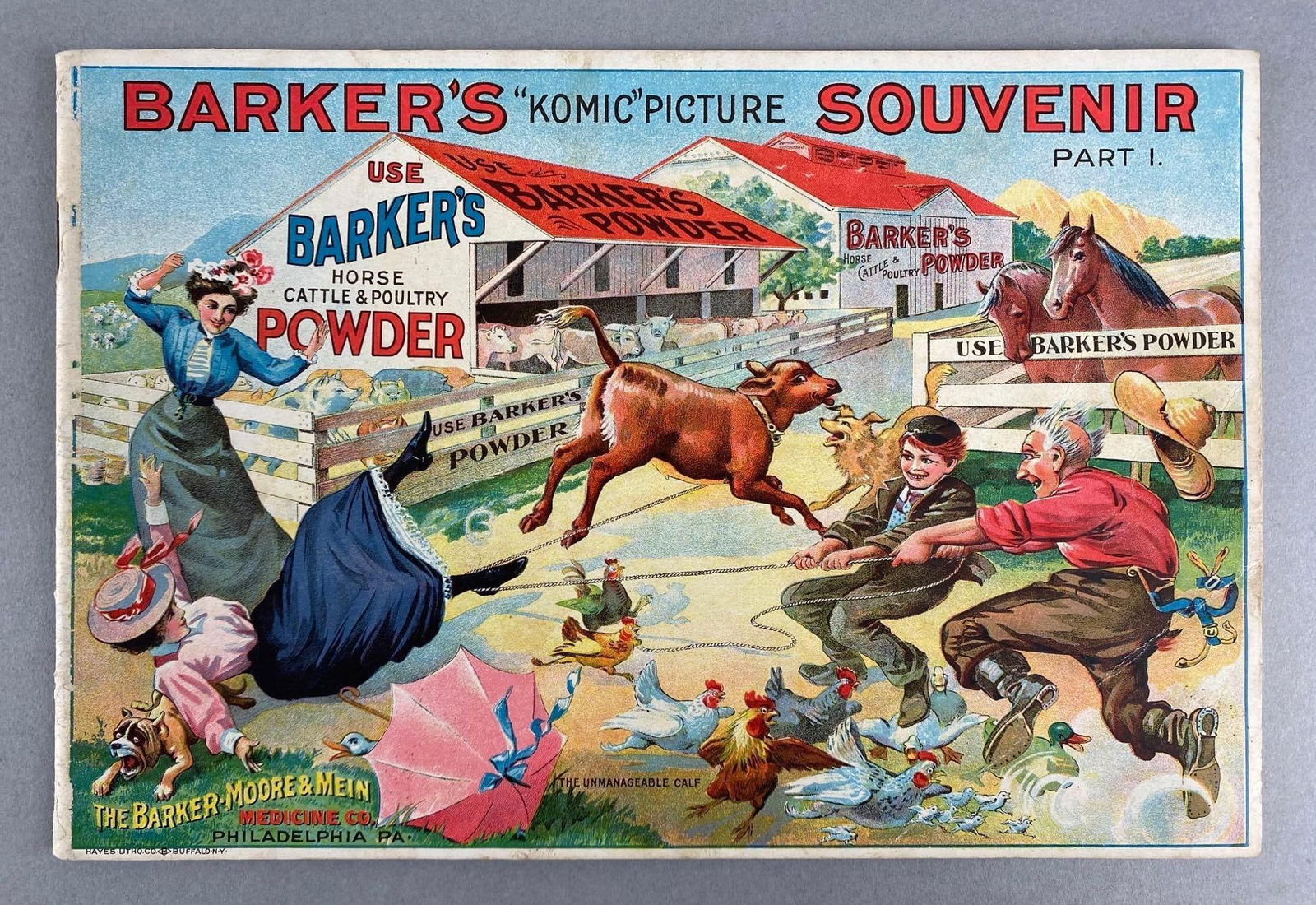 Barkers Komic Picture Souvenir Advertising Booklet Part 1 (1 of 8)