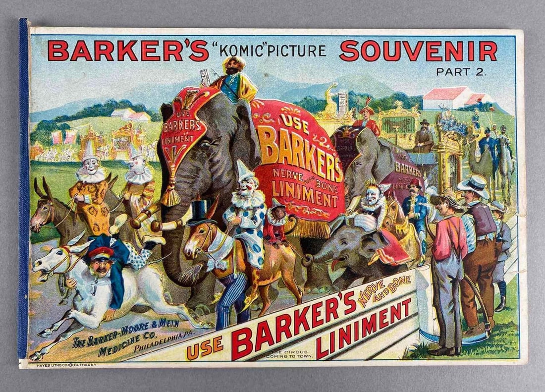 Barkers Komic Picture Souvenir Advertising Booklet Part 2 (1 of 7)