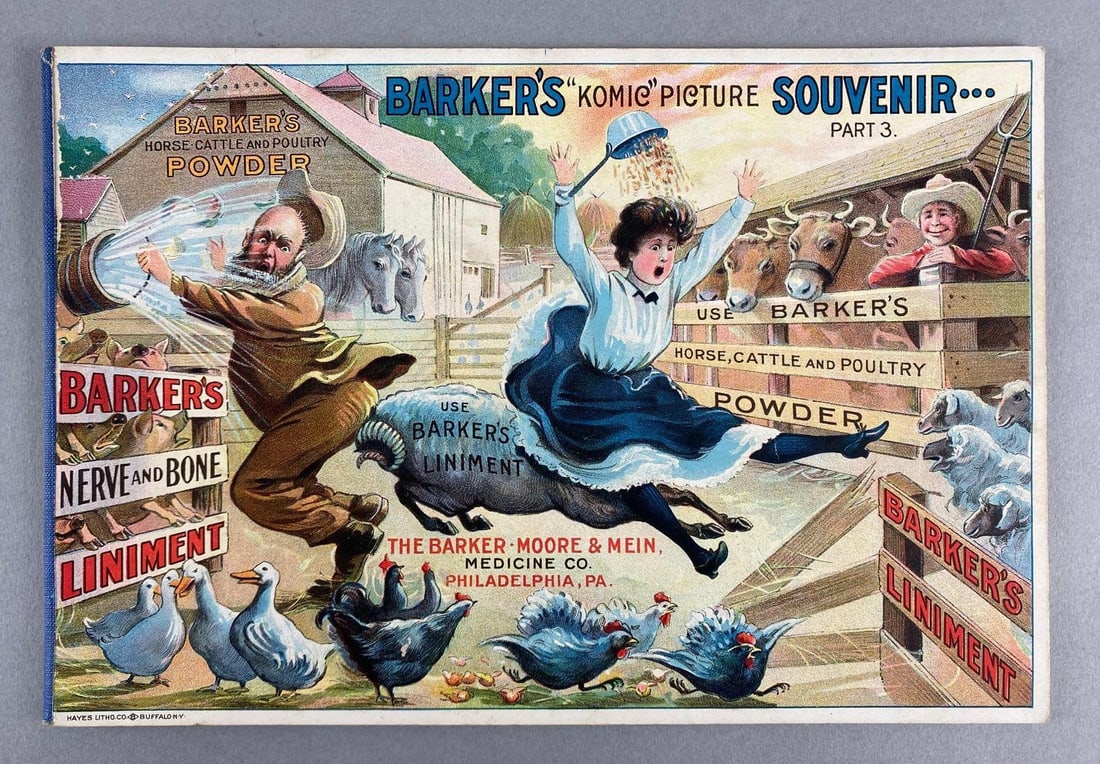 Barkers Komic Picture Souvenir Advertising Booklet Part 3 (1 of 8)